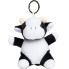 plush cow with keychain